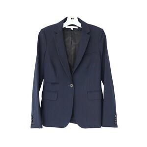 Battista Wool Dickey Jacket - Navy - 2
